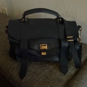PROENZA SCHOULER Medium PS1 Satchel in Midnight
